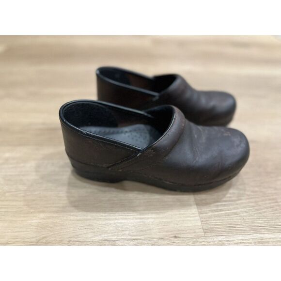 Dansko Size 39 Women's Professional Black Clog Shoe Work Wear Slip Resistant - Picture 4 of 7